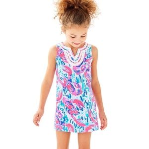 Girls Lilly Pulitzer Mini Harper Shift Dress Sz L